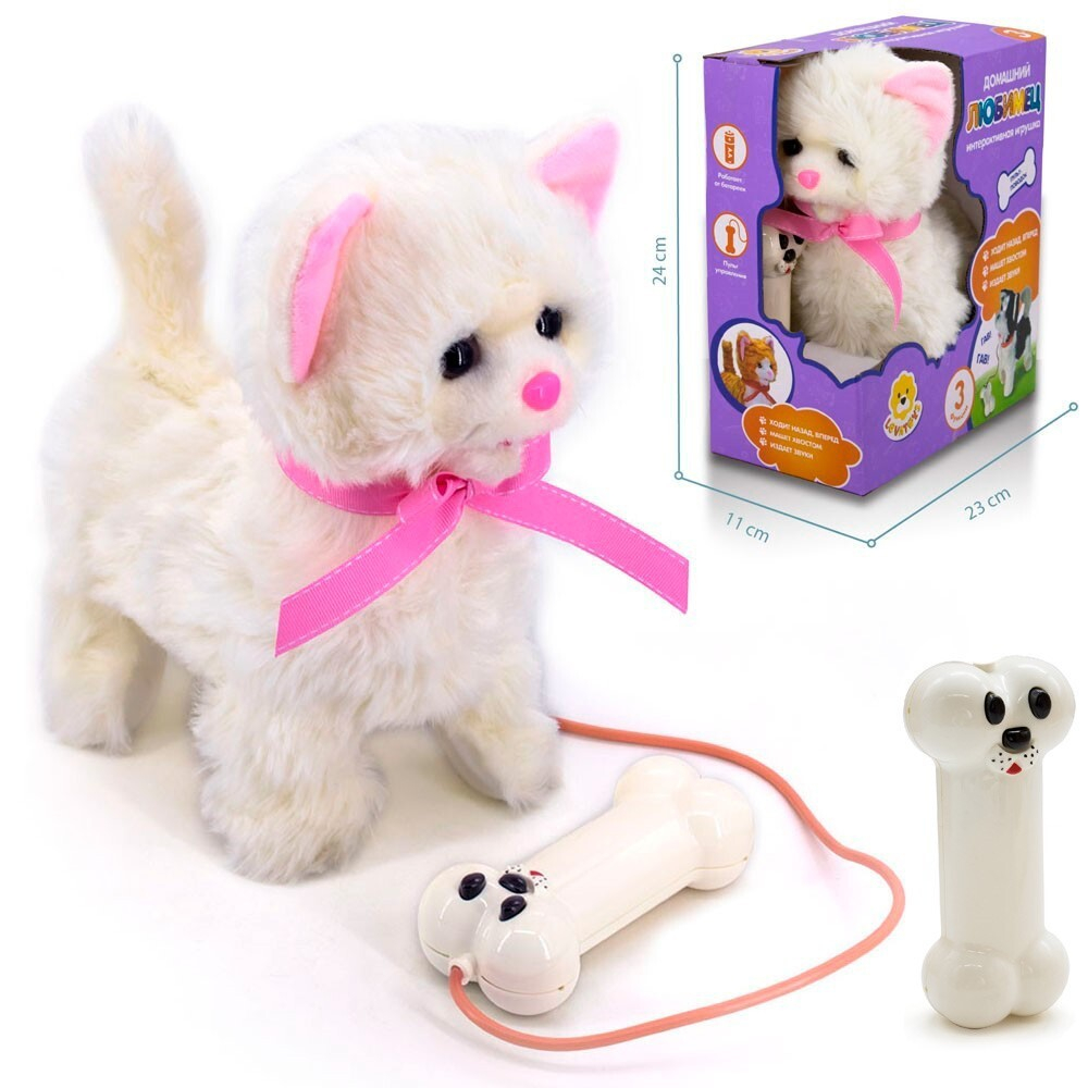 Игрушка на д/у Levatoys YS9503B1 Кошка в кор.