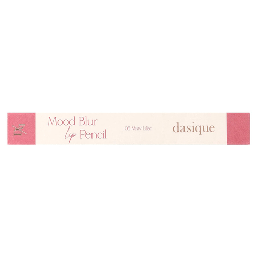 Dasique, Mood Blur Lip Pencil, оттенок 06, сиреневый, 0,9 г (0,03 унции)