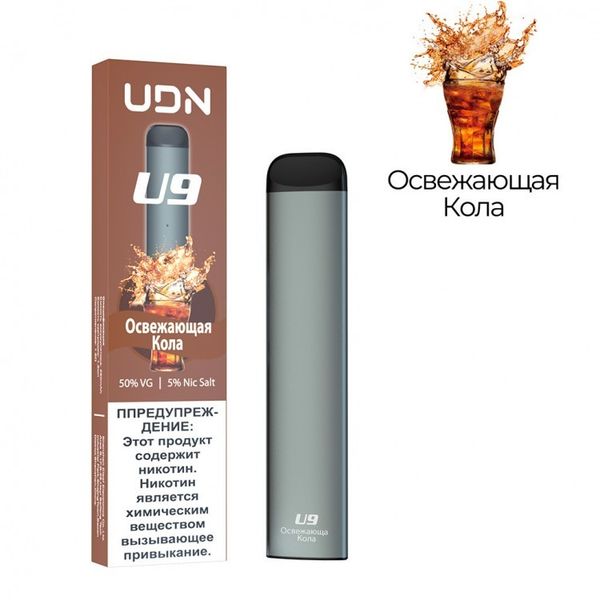 Купить Одноразовый POD UDN U9 "Освежающая кола" ice 5% (от Еleaf)