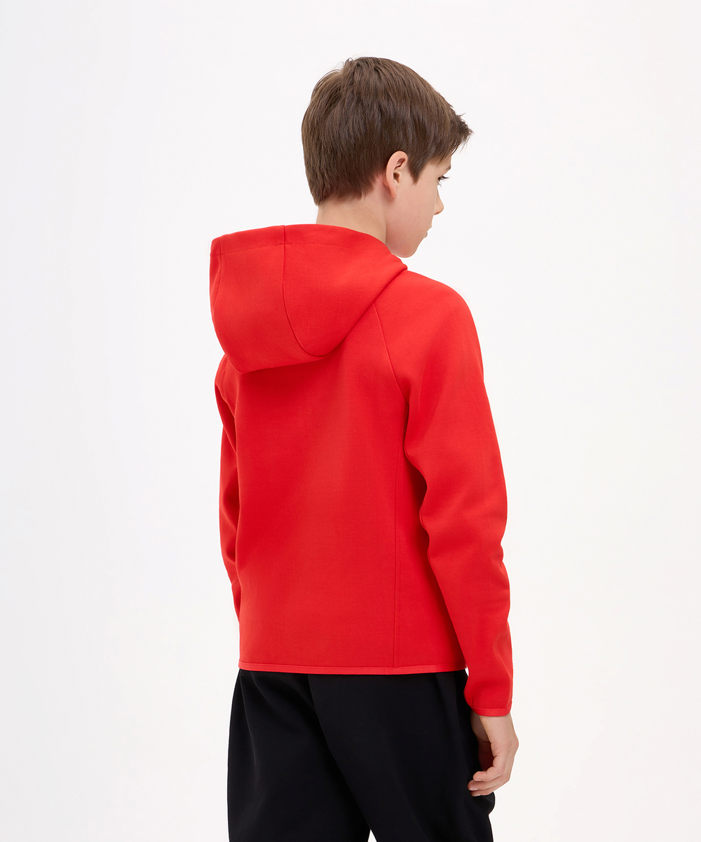 Худи на молнии ESSENTIAL Athlete Hooded FZ Jacket, красный