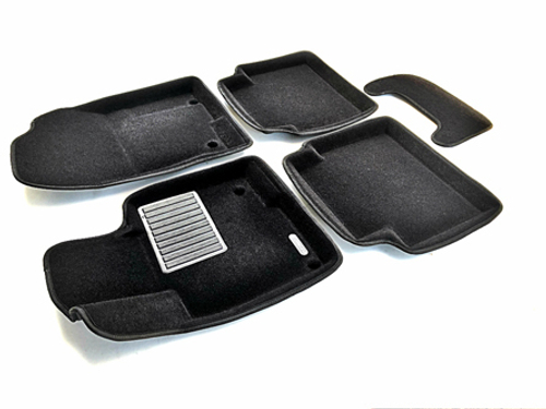 Коврики салона для MAZDA CX-5 (2017-) Euromat 3D Business черные. Арт. EMC3D-003414