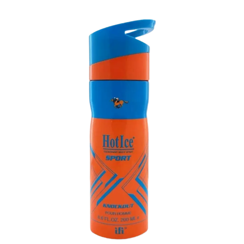 HOT ICE Sport Knockout Deo 200ml men