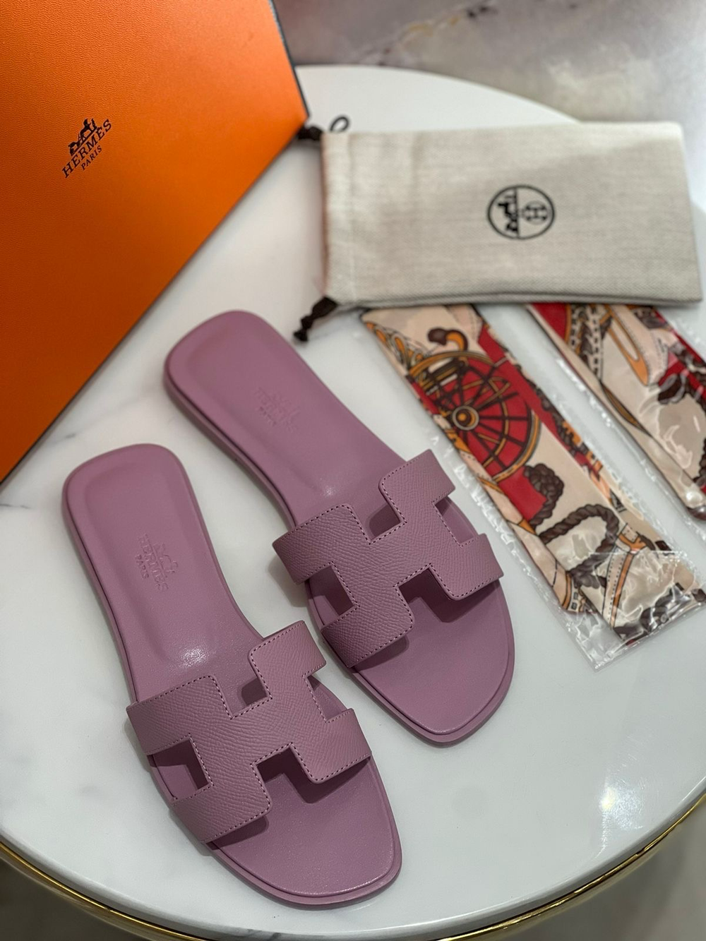 Шлепанцы Hermes