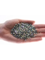 Стразы термоклеевые стекло Crystal AB ss16