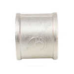 Муфта латунь никель Ду 32 (1 1/4") ВР/ВР VALFEX VF.170.N.114