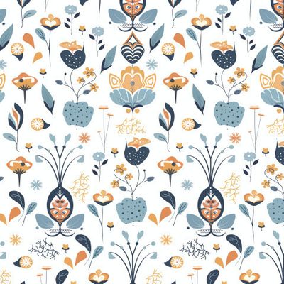 geometric abstract doodle lines stripes flowers