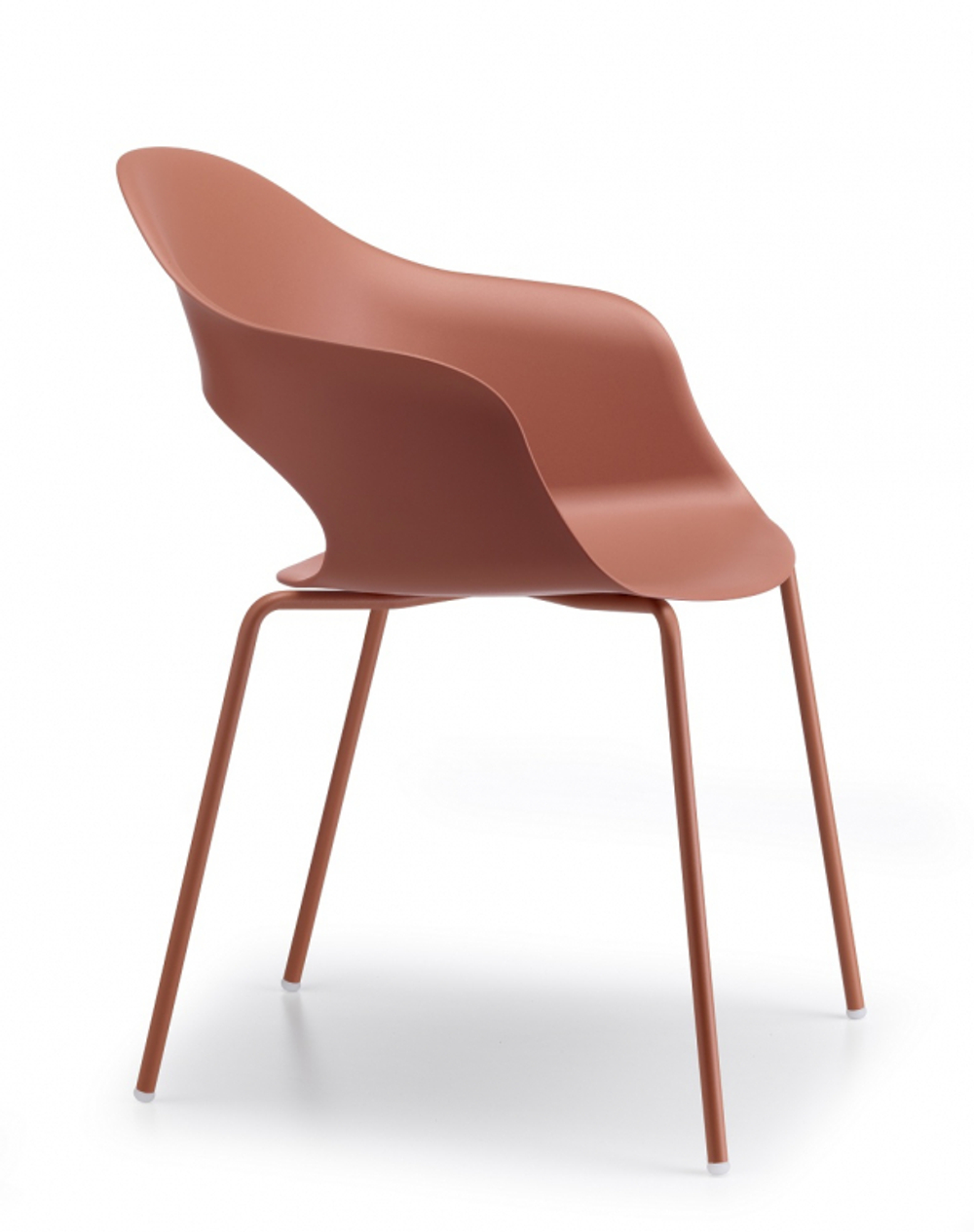 Кресло пластиковое Scab Design Lady B, терракотовый