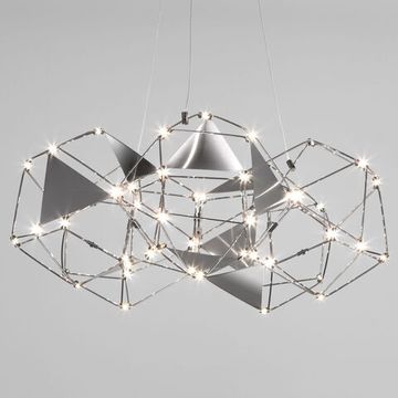 90369/5/ подвесной светильник/ черный жемчуг