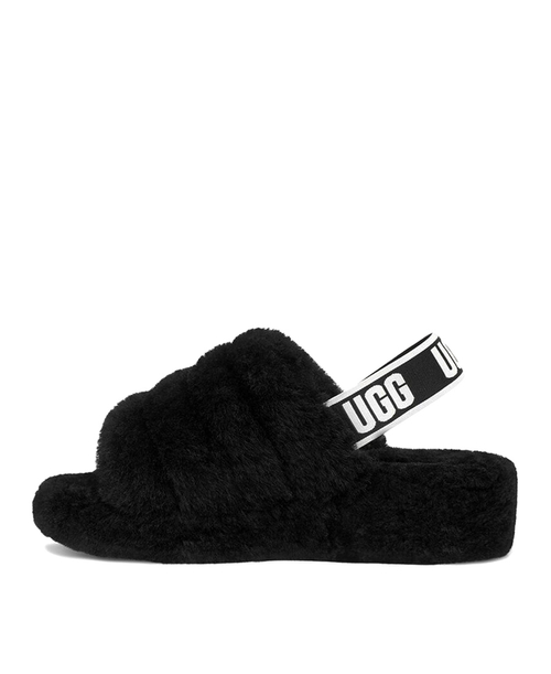 FLUFF YEAH SLIDE-black
