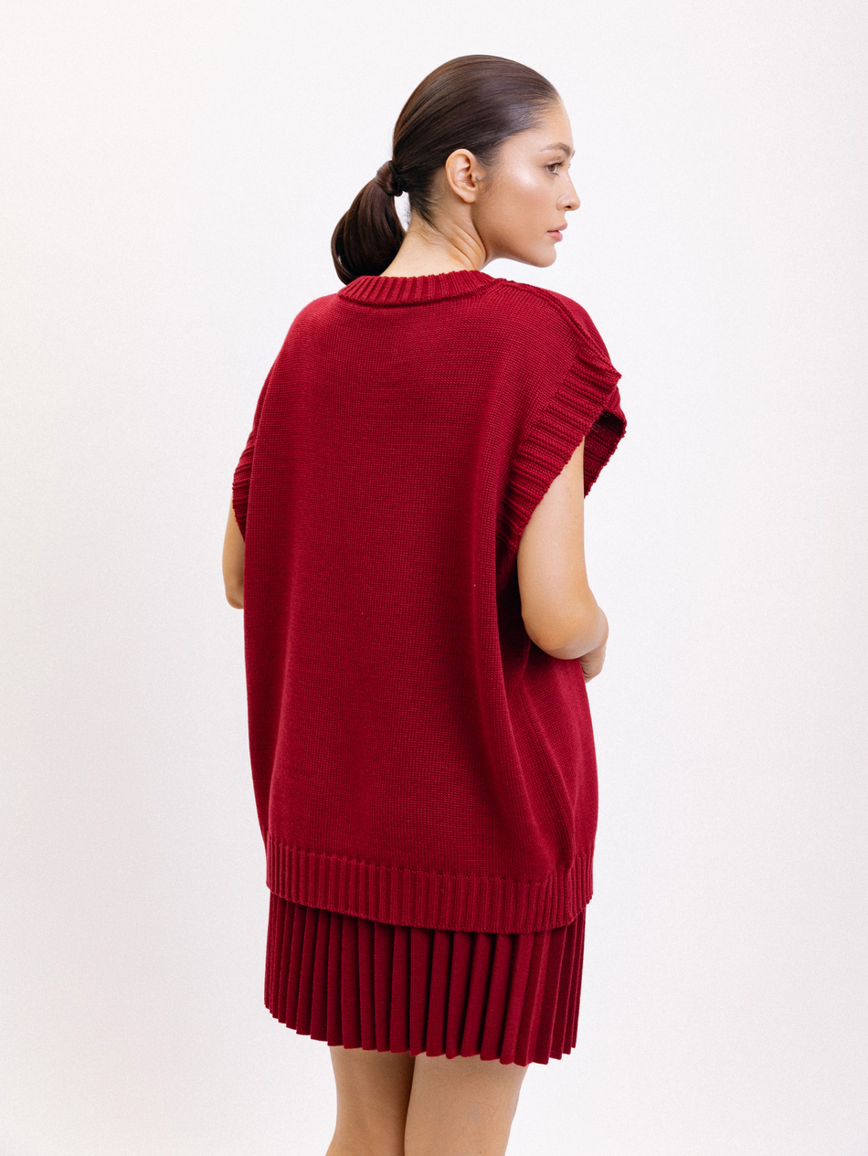 Юбка со складками