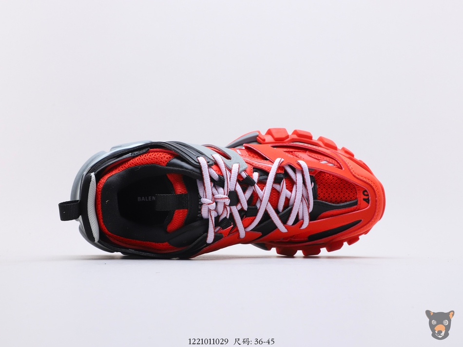 Кроссовки Track Trainers Red/Grey/Black