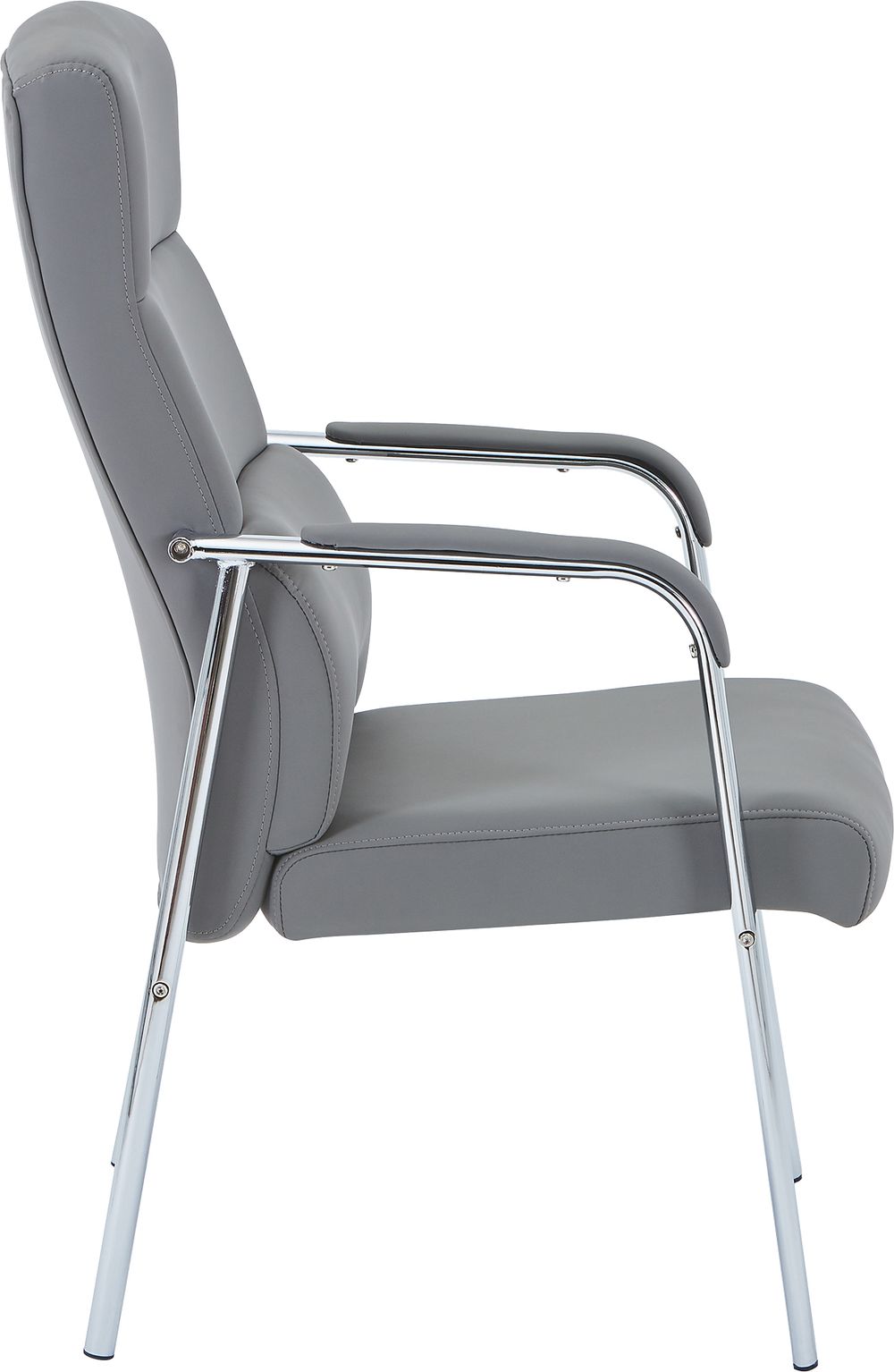 Кресло Everprof City Экокожа Серый