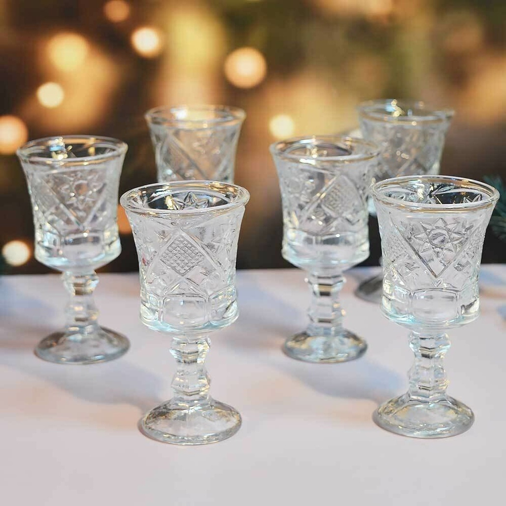 Набор рюмок 6шт 45мл, h10см, d5см "Julia", RYG1021