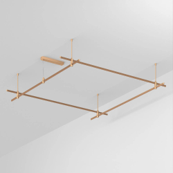 Основание ART-APRIORI-QUADRAT-ROD-400-2000x2000 (GD) (Arlight, IP20 Металл, 3 года) 048520