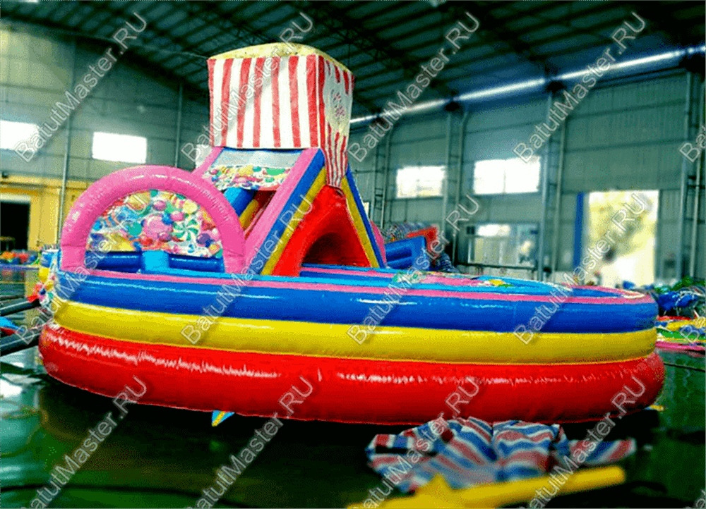 Надувная полоса "Попкорн"
