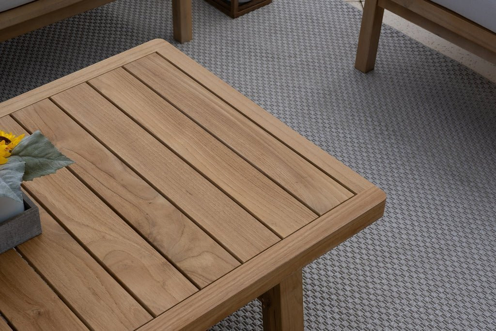 Комплект деревянной мебели Tagliamento Ravona KD, натуральный, бежевый