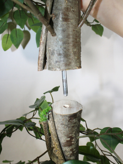 Искусственное дерево Фикус зеленый 130см в горшке