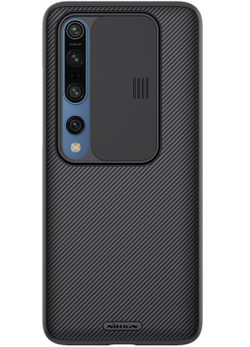 Чехол от Nillkin для Xiaomi Mi 10 и Mi 10 Pro, серия CamShield Case с защитной крышкой для камеры
