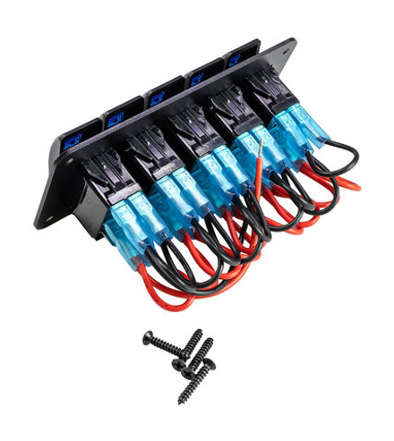 Панель бортового питания 5 переключателей