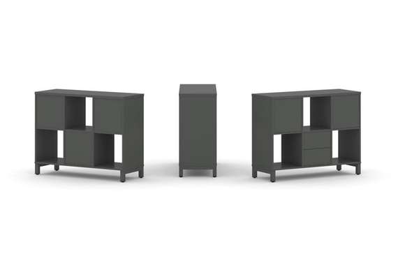 Style Project Набор стеллажа 1 сторон., 2 яр. SN.NS-231  1121*400*881