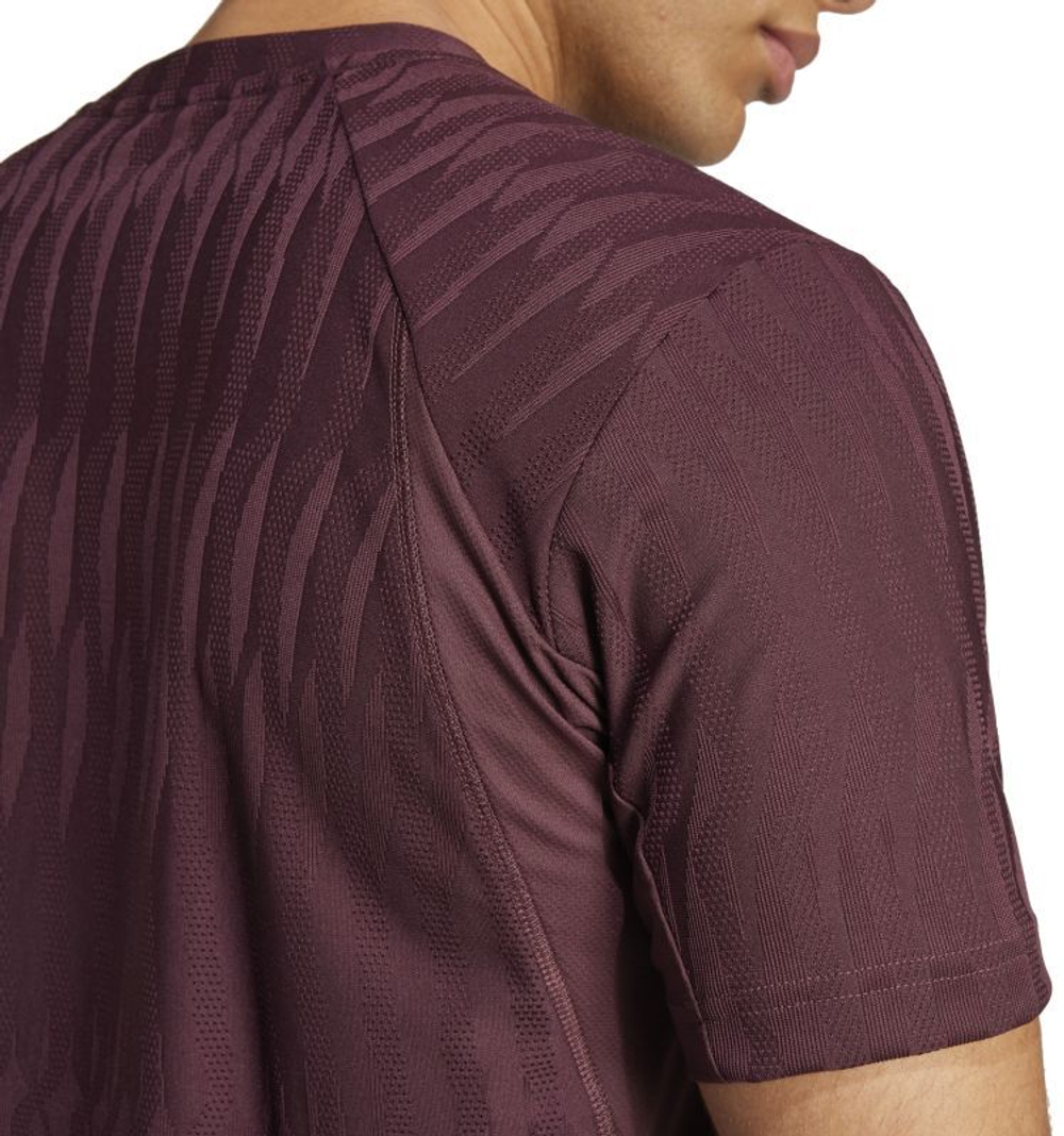 Теннисная футболка Adidas Tennis Climacool+ AIRCHILL FreeLift - Brown