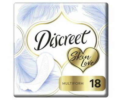 Discreet ежедневки 18шт.Skin Love Multiform