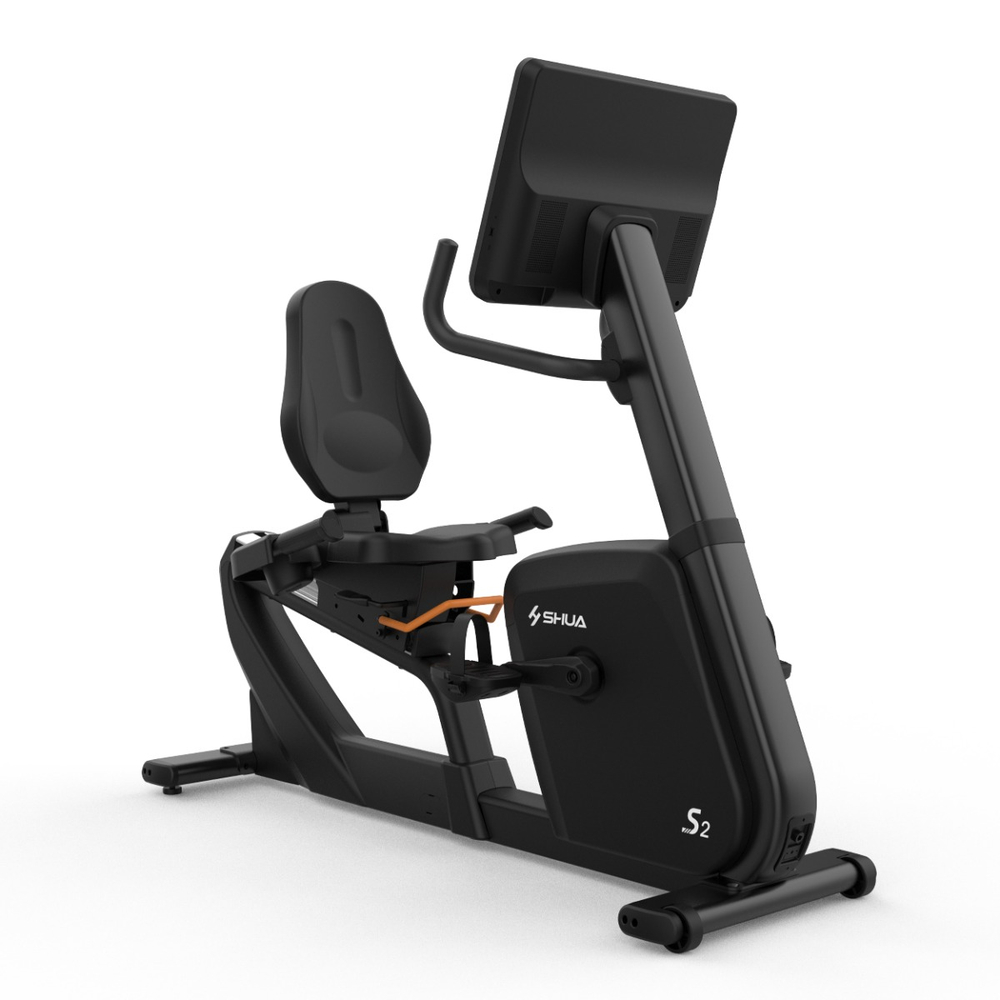 SH-B9100R22T Велотренажер горизонтальный (Android-дисплей, 21,5") SHUA