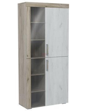 ОЛЬГА-19 ШКАФ КОМБИНИРОВАННЫЙ ВЫСОКИЙ