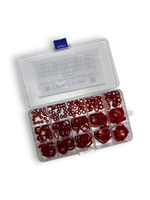 KIT-40 Набор силиконовых колец 15 размеров (225 шт.)