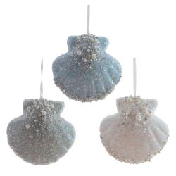 GAEM Изделие декоративное подвесное "Ракушка", L13 W4 H12,5 см, 3в.