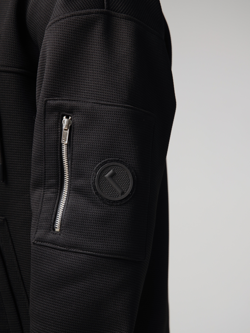 Худи анорак черный Город Горький мужское