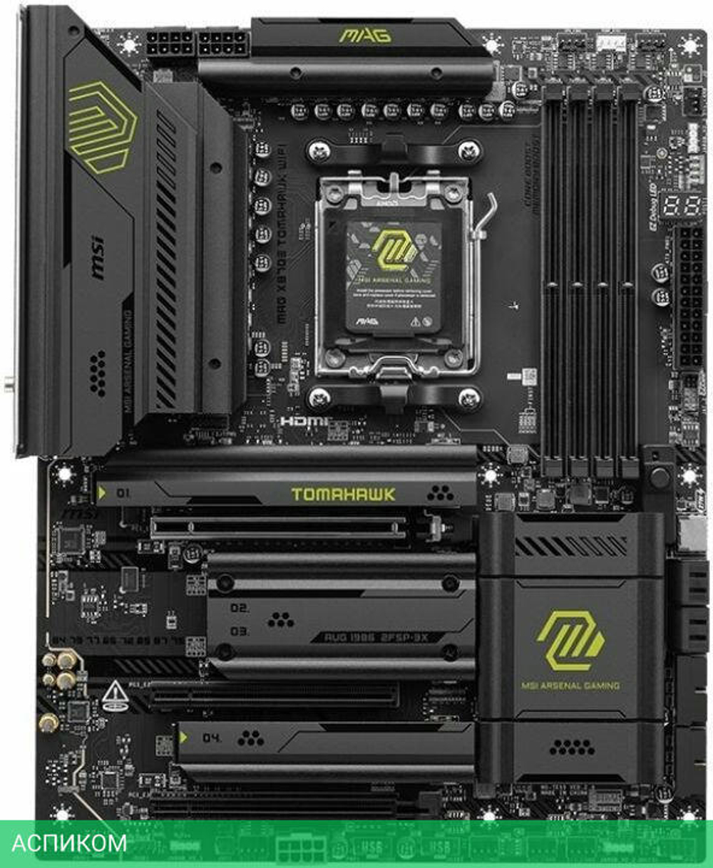 Материнская плата MSI MAG X870E Tomahawk WIFI