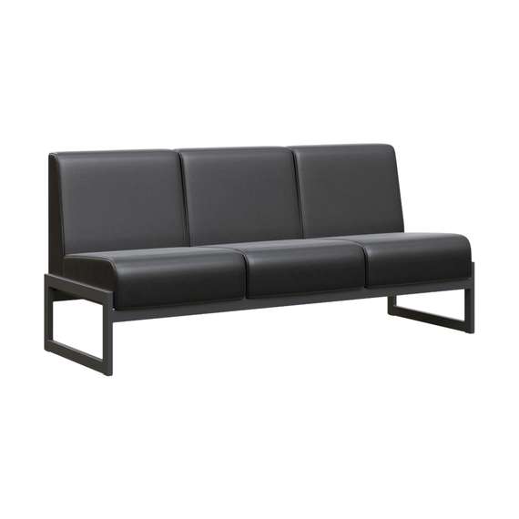 Module Диван трехместный MD.D3 Oregon 16/Металл Черный 1855*700*800