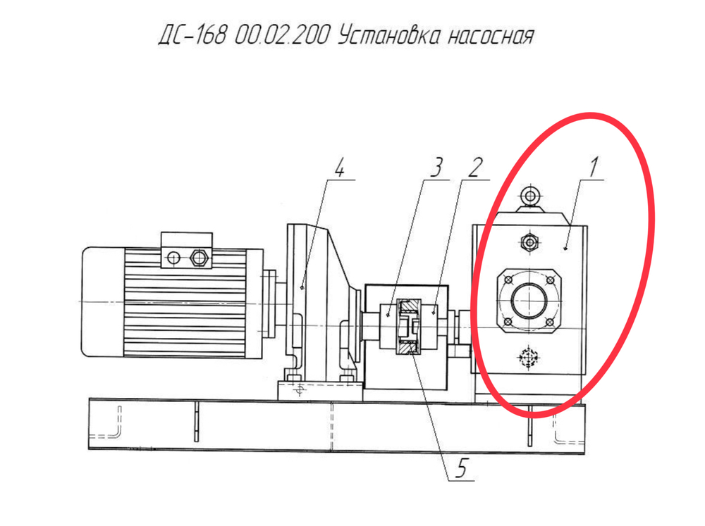 ДС-185 45.07.120-01 Насос битумный (-01-без покрытия)
