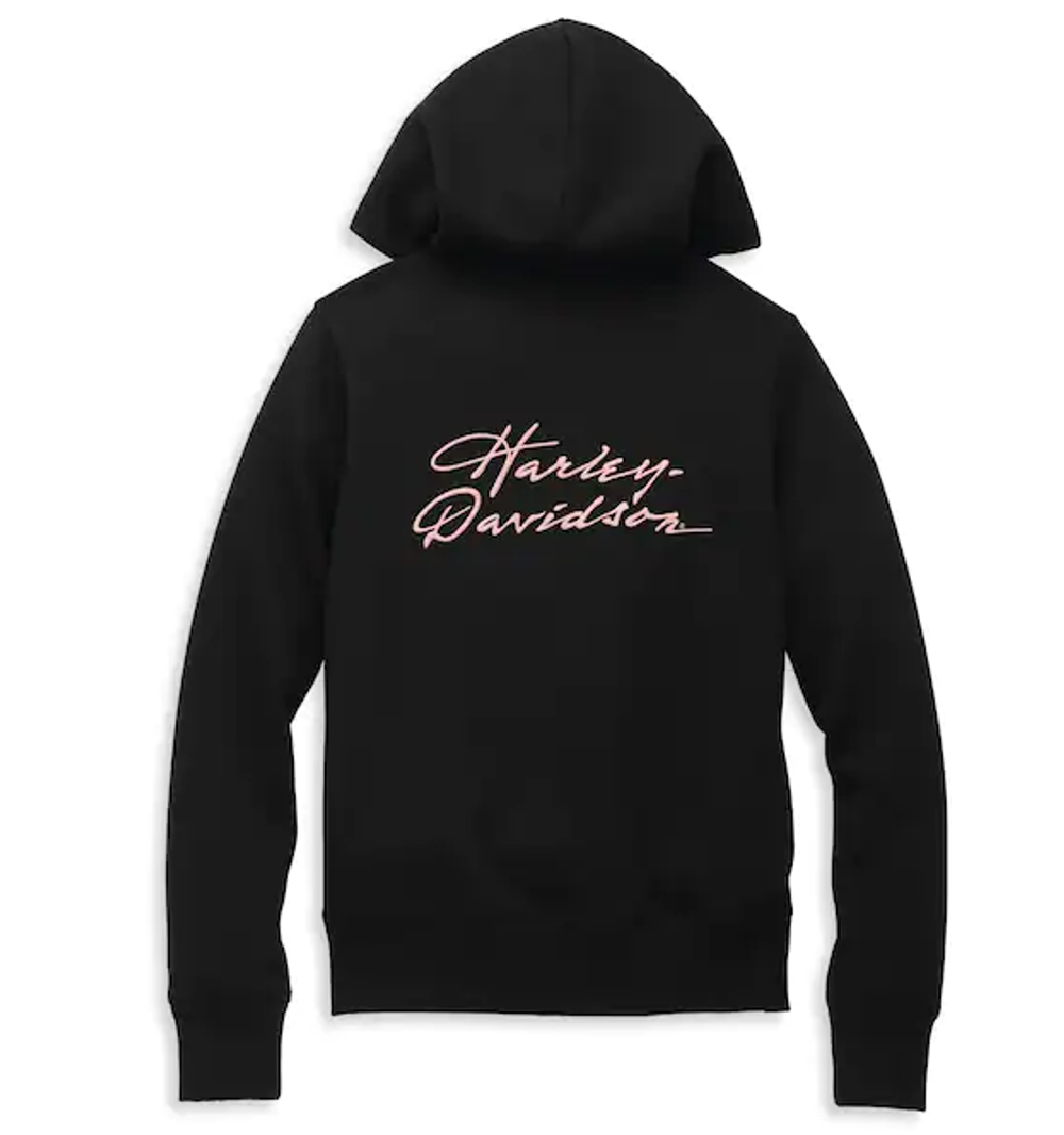 Толстовка Script Font Laced Front Harley-Davidson