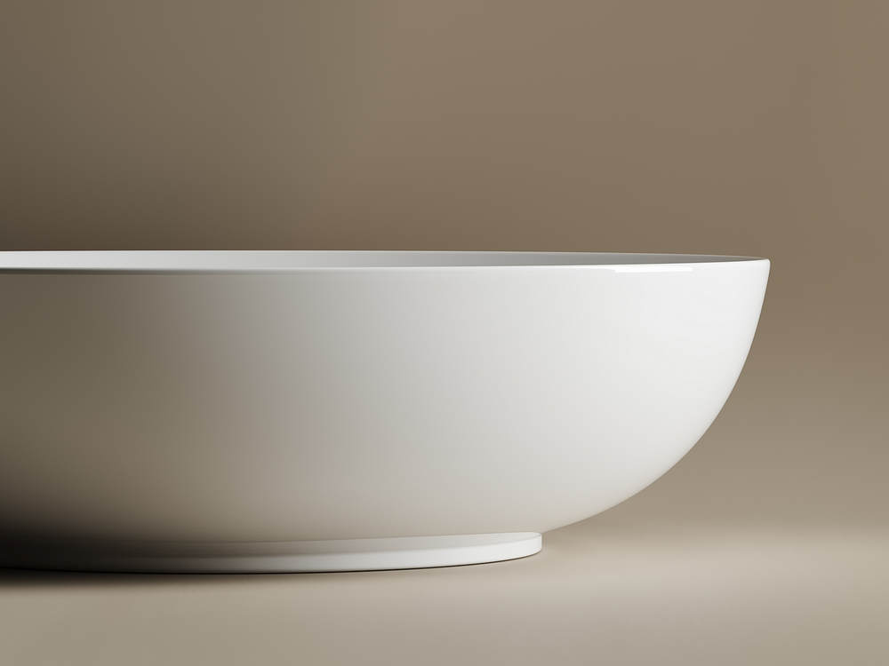 Умывальник чаша накладная овальная Element 520x395x130мм