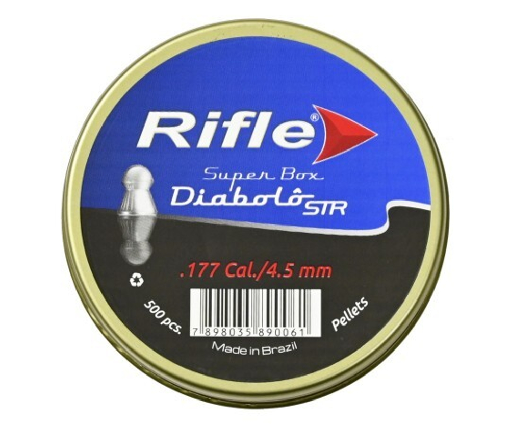 Пули пневматические Rifle STR Basic Series Diabolo 4,5 мм 0,47 гр. (500 штук)