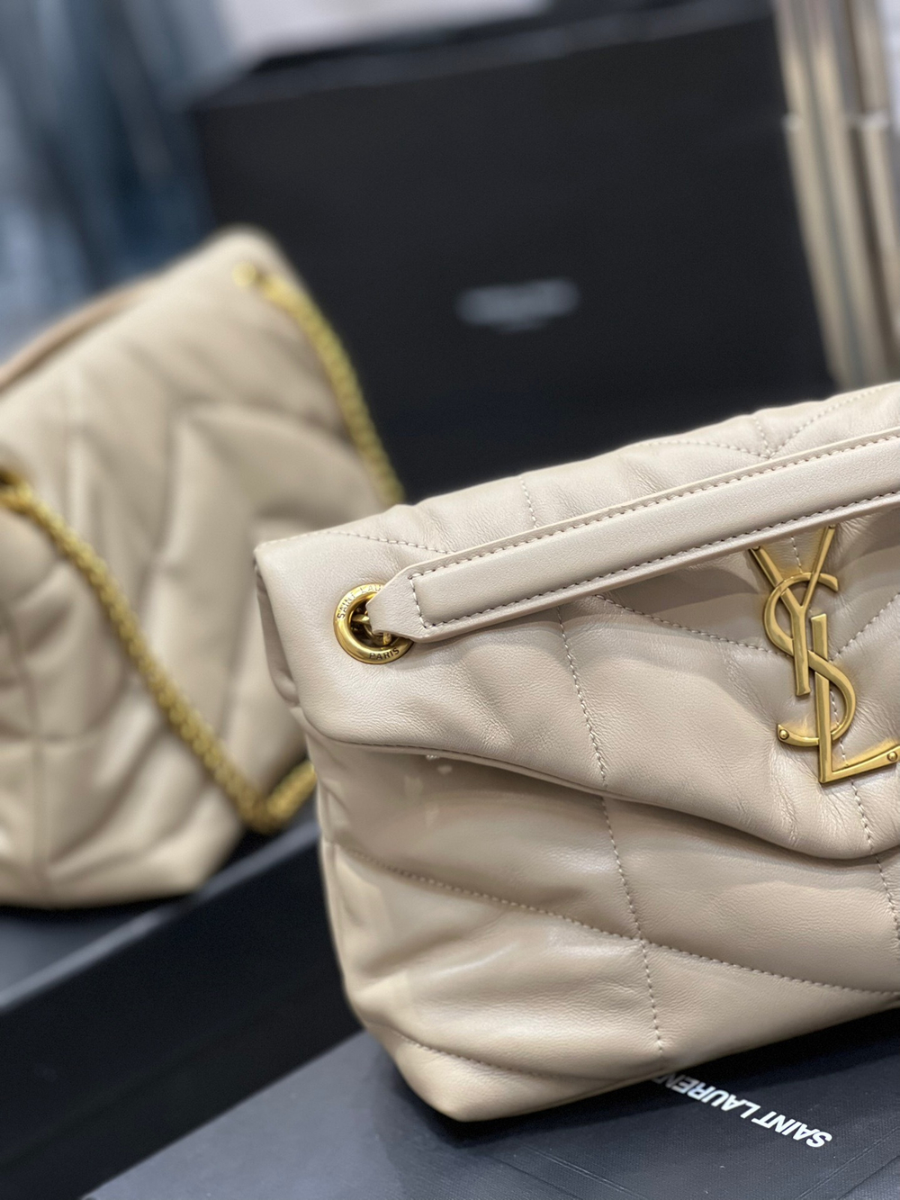 Saint Laurent Loulou Puffer Bag 29 cm