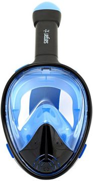 Маска полнолицевая Sargan Планета океан черная/голубая