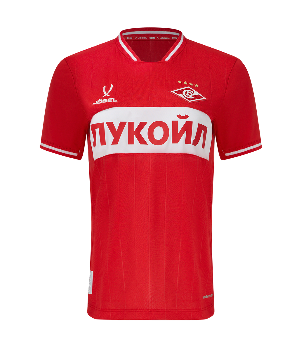 Футболка игровая Jögel PerFormDRY Spartak 25 Home W Jersey, красный