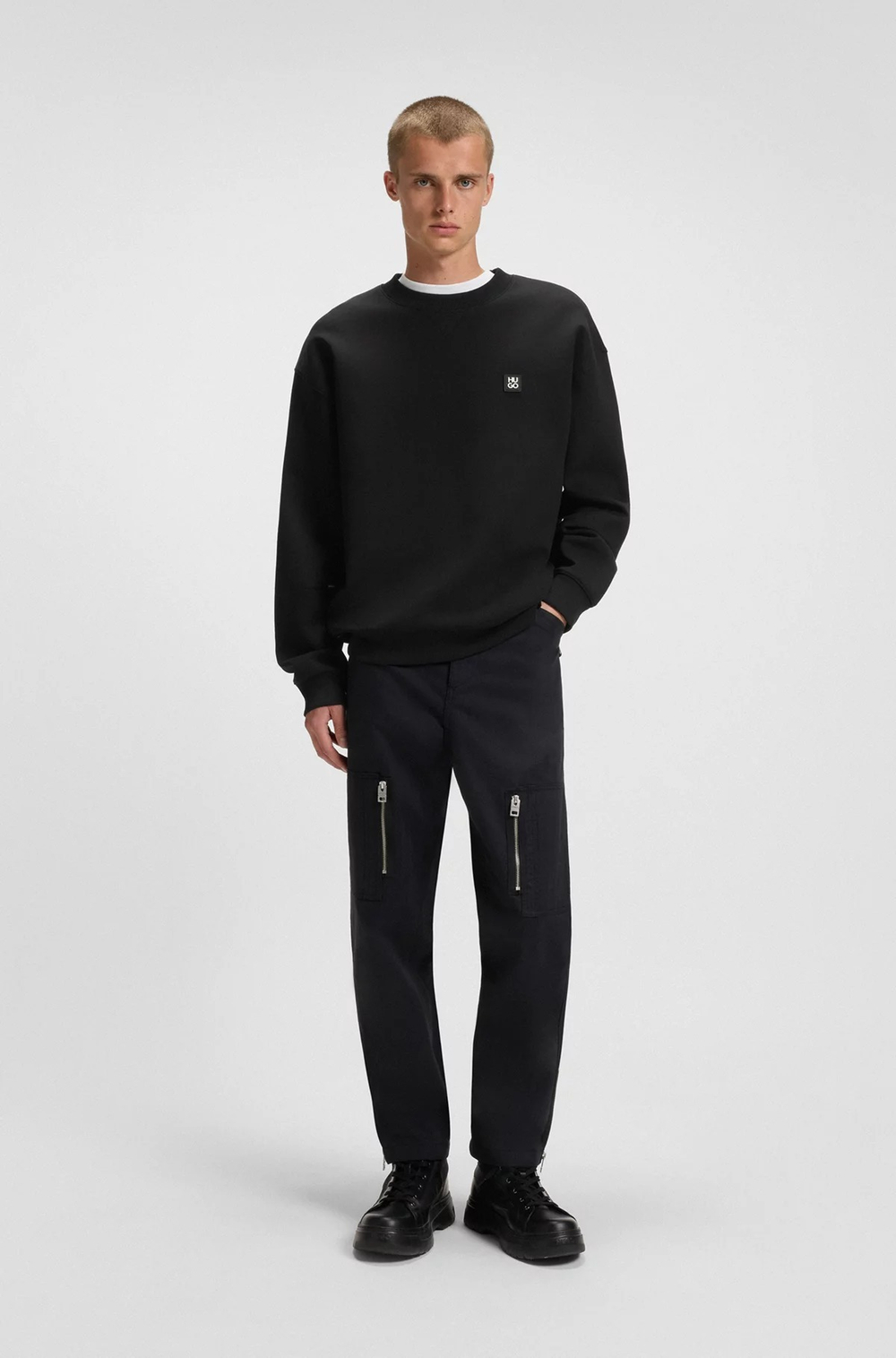 Свитшот мужской HUGO Dargencrew