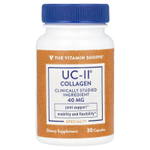 The Vitamin Shoppe, UC-II® Collagen, 40 мг, 30 капсул