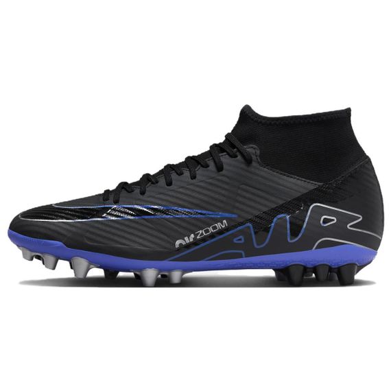 NIKE Mercurial Superfly 9 Футбольные бутсы Высокие Чёрно-синие Мужские