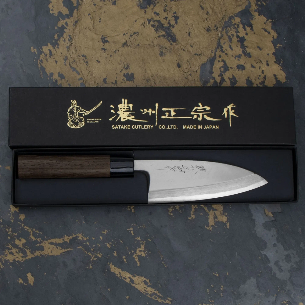 Satake Нож Aogami Pro 12 см Deba