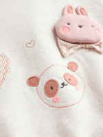 Толстовка и легинсы в комплекте для малышей Next E66-467, Молочный, Светло-коричневый