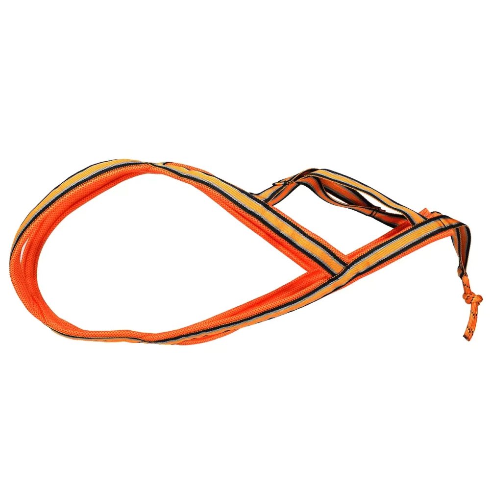 шлейка для ездового спорт оранжевая