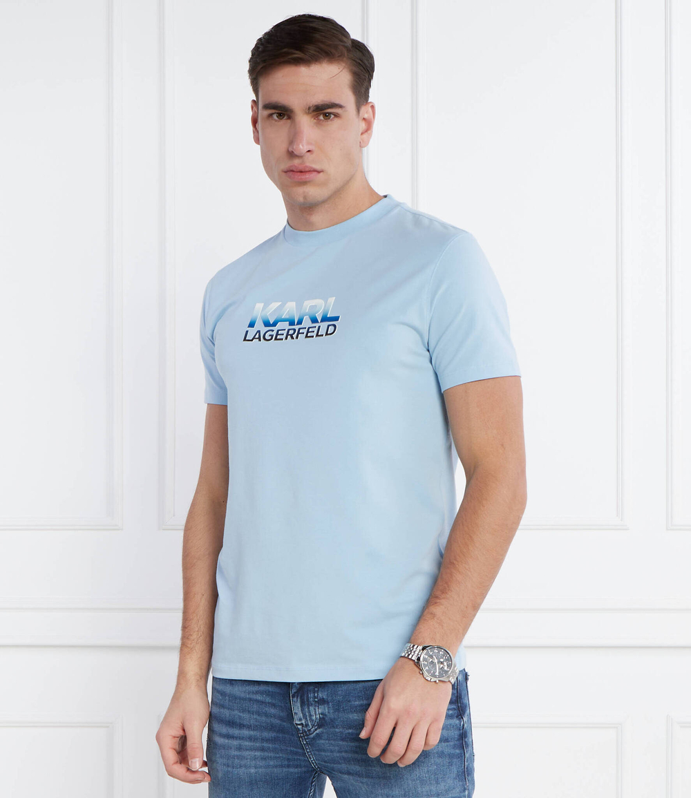 Футболка Karl Lagerfeld - голубой(755402 541221)
