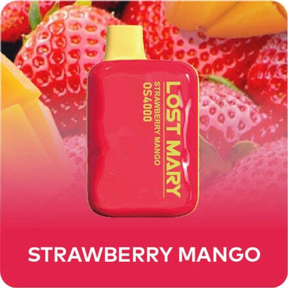 Lost Mary OS4000 - Strawberry Mango (5% nic)