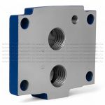 G409/01 - Стальная плита для монтажа клапанов типоразмера Ду25, стандарт ISO 6264