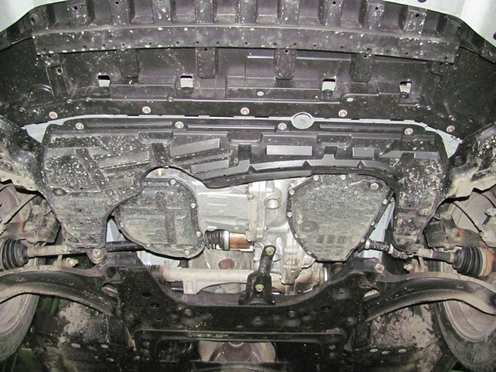 Защита картера и КПП Sheriff для Nissan Sentra VII (B17) 2014-2019 арт.15.2802